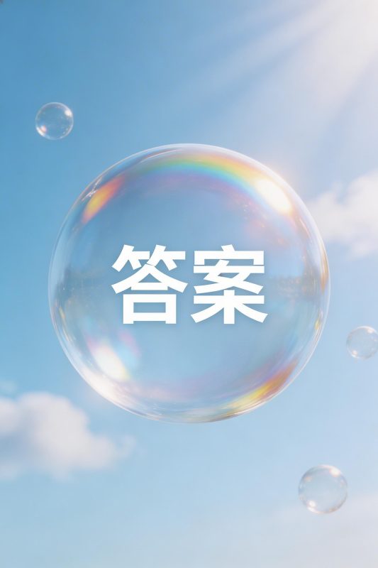 藏在气泡里的答案-狗狗博客